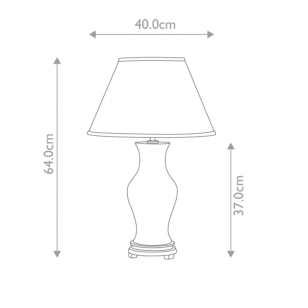 Corbridge Traditional Ceramic Table Lamp Oxblood Red Corbridge Traditional Ceramic Table Lamp Oxblood Red