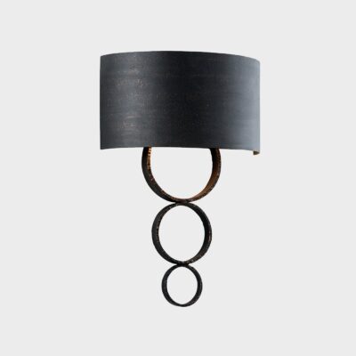 Corbridge Transitional Wall Light Charred Copper