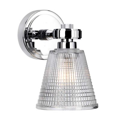 Cormorant Reach Wall Light Polished Chrome