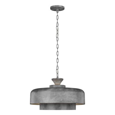 Corn Exchange Industrial Pendant Weathered Galvanized