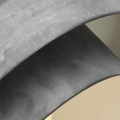 Corn Exchange Industrial Pendant Weathered Galvanized — detail view