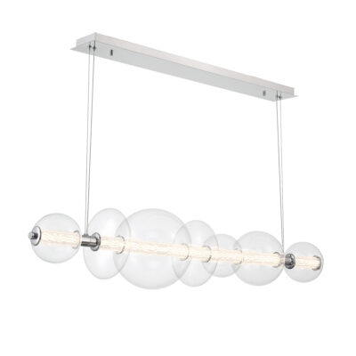 Corstable Contemporary Bubble Pendant Polished Chrome