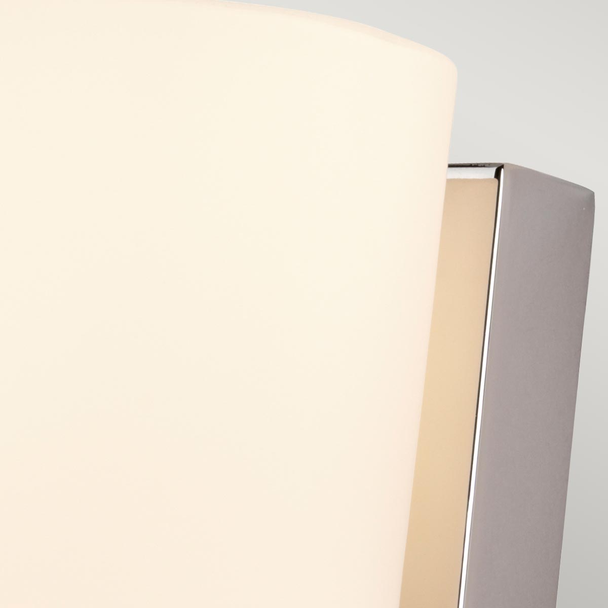 Corvenna Geometric Wall Light Polished Chrome Corvenna Geometric Wall Light Polished Chrome — detail view