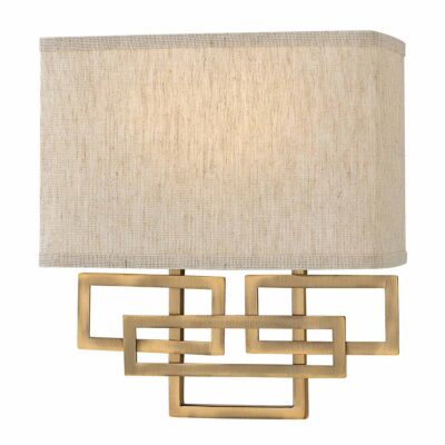Corvenna Hamptons Wall Light Brushed Bronze