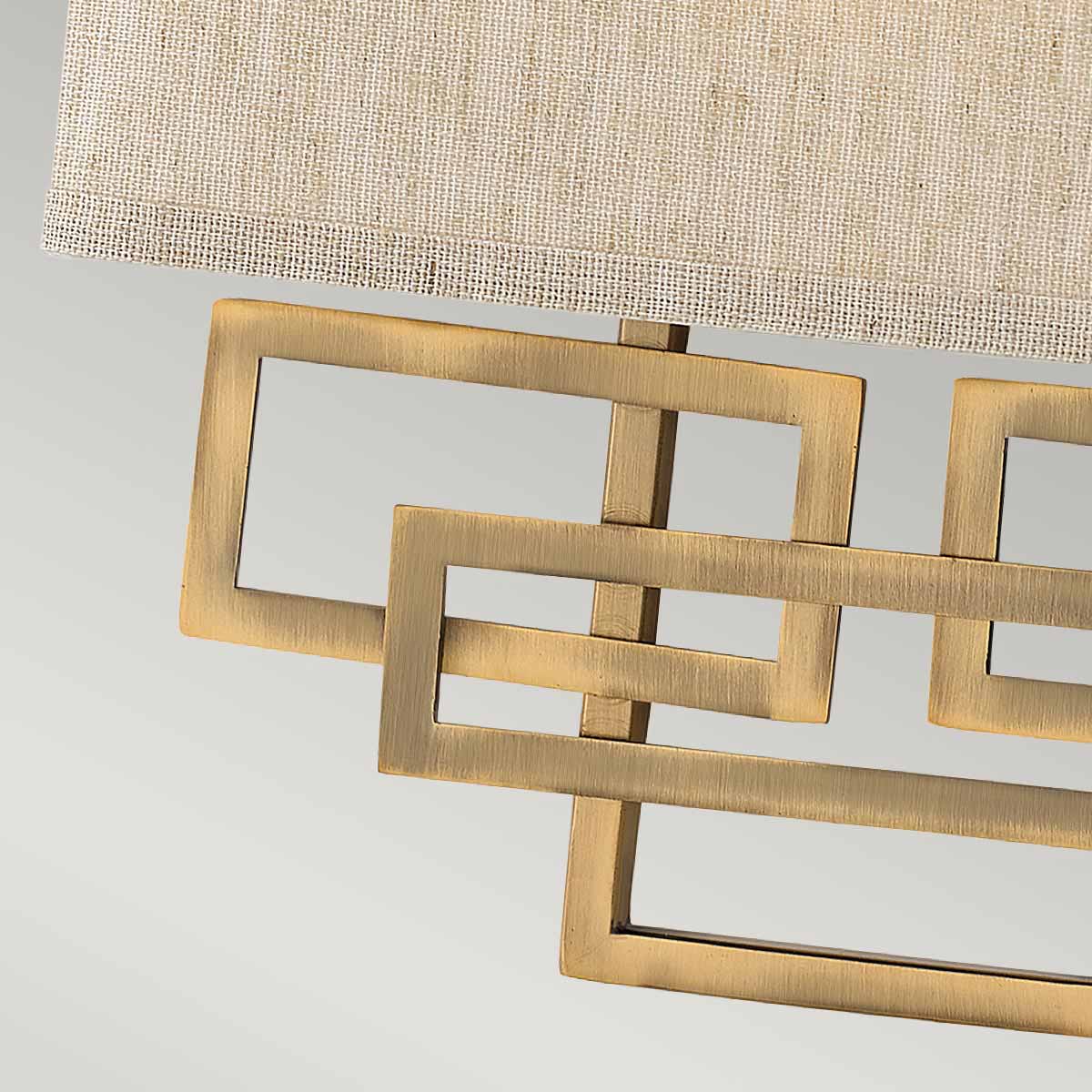 Corvenna Hamptons Wall Light Brushed Bronze Corvenna Hamptons Wall Light Brushed Bronze — detail view