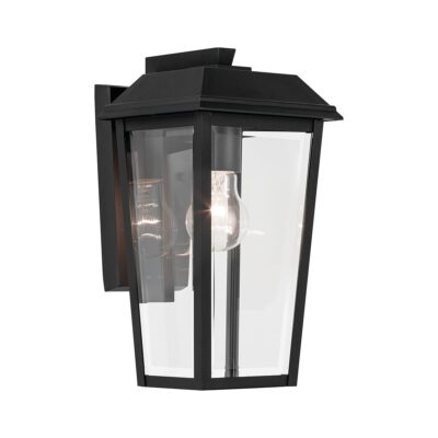 Corvenna Lane Hamptons Outdoor Wall Lantern Black