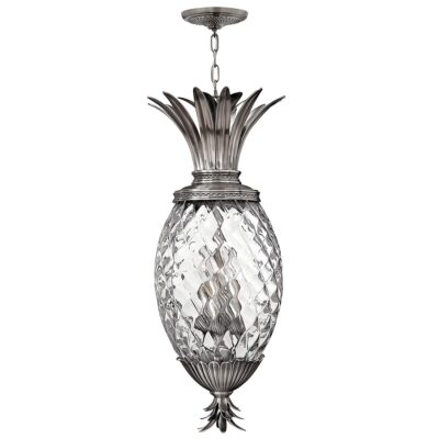 Cotesworth Grove French Provincial Pineapple Pendant Antique Nickel