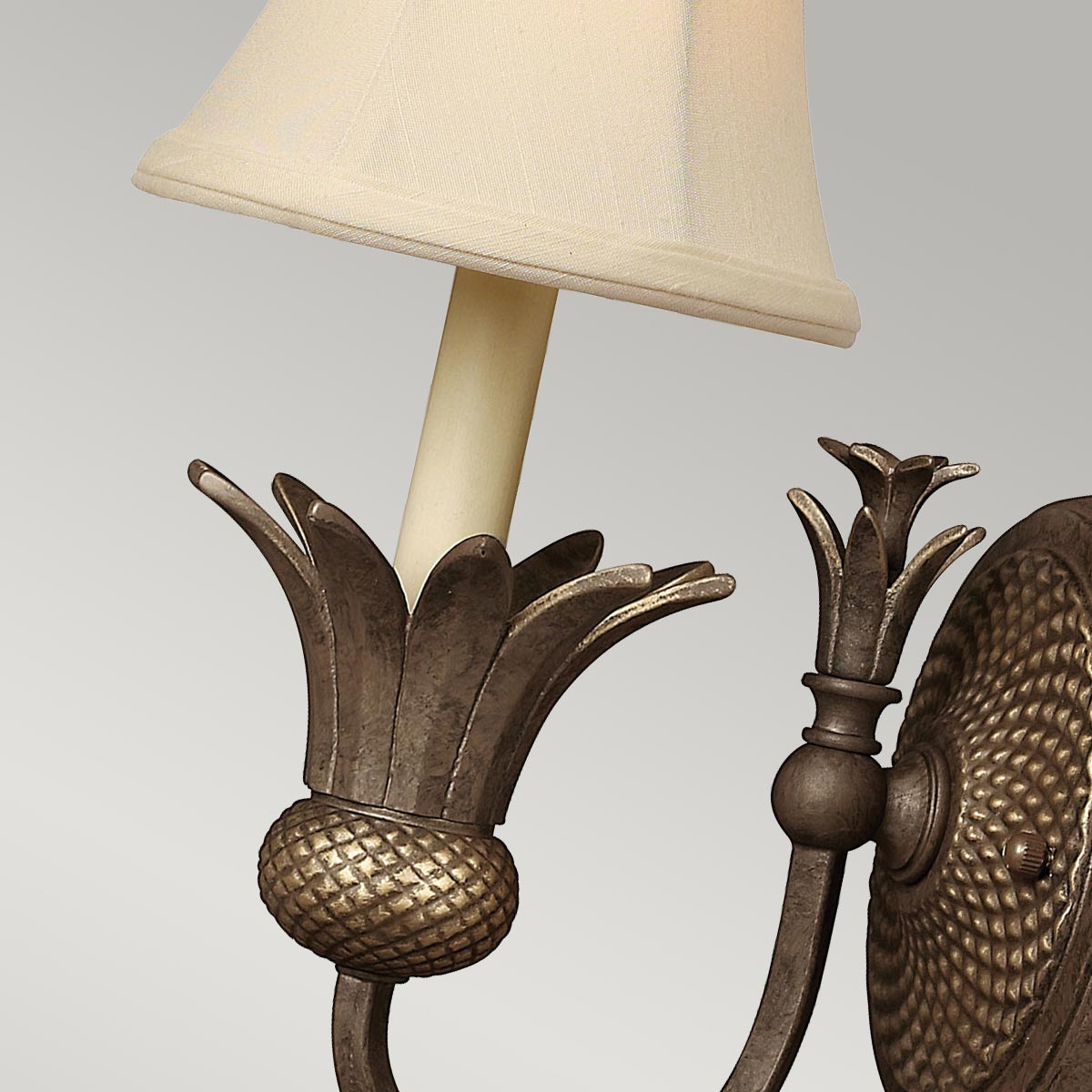 Cotesworth Grove French Provincial Wall Light Pearl Bronze Cotesworth Grove French Provincial Wall Light Pearl Bronze — detail view