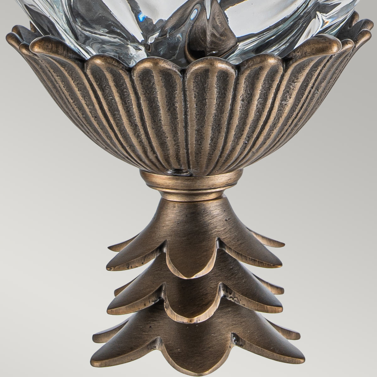 Cotesworth Grove Traditional Pineapple Outdoor Wall Light Burnished Bronze Cotesworth Grove Traditional Pineapple Outdoor Wall Light Burnished Bronze — detail view