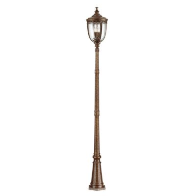 Cotswold Bridle Traditional 3 Light Large Lamp Post British Bronze