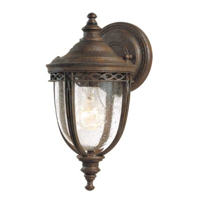 Cotswold Bridle Traditional Outdoor Wall Lantern British Bronze