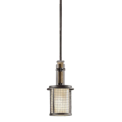 Cravenhill Country Mesh Cage Mini Pendant Anvil Iron