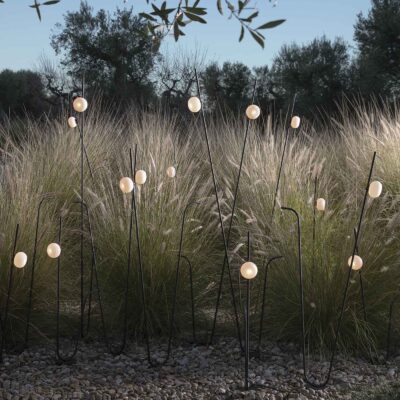 Dapple Sculptural Outdoor Floor Lamp