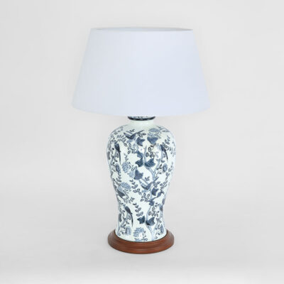 Darlington Ginger Jar Ceramic Table Lamp Blue & White