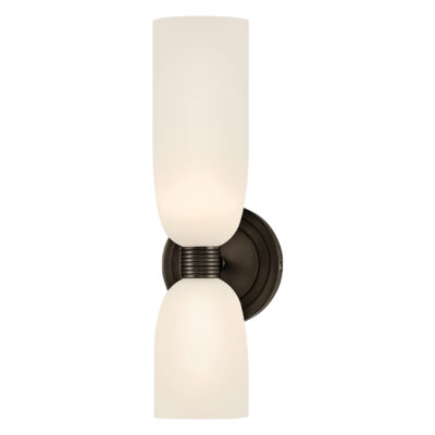 Delacourt Bell Heritage Double Wall Light Black Oxide
