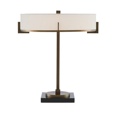 Delacourt Hamptons Table Lamp Antique Brass
