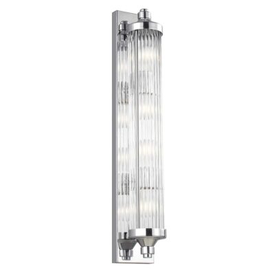 Denholme Hamptons Bar Pendant Light Chrome