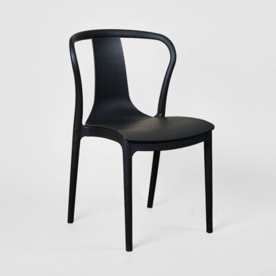 Denleigh Dining Curved Back Outdoor Chair Black