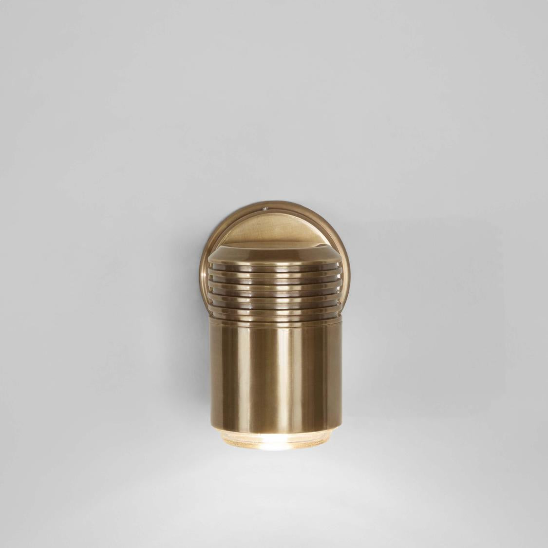 Dewhurst Hamptons Outdoor Wall Light Antique Brass
