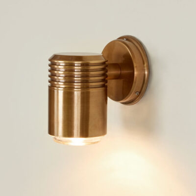 Dewhurst Hamptons Outdoor Wall Light Antique Brass