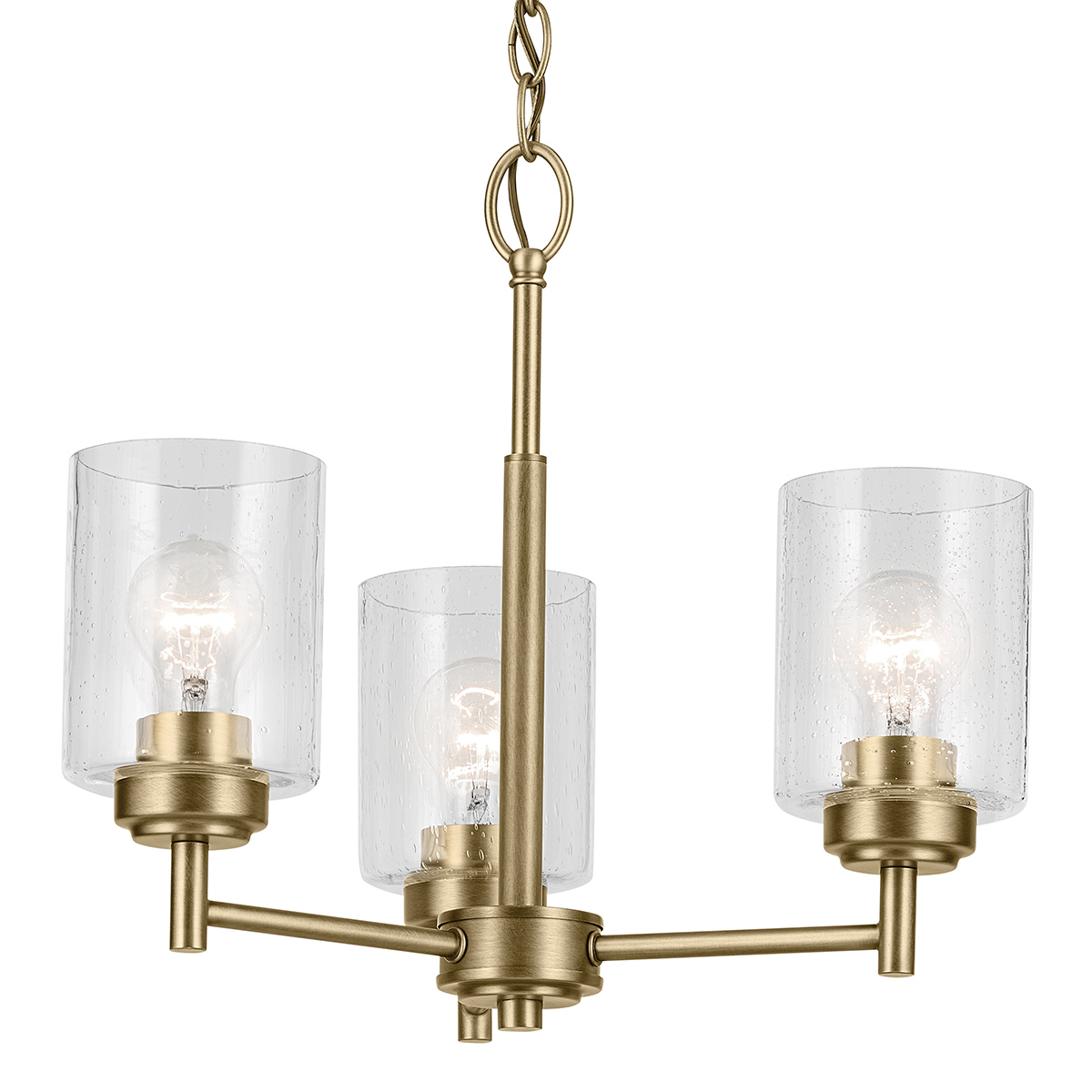 Dorchester Reach Hamptons Three Light Chandelier Natural Brass Dorchester Reach Hamptons Three Light Chandelier Natural Brass