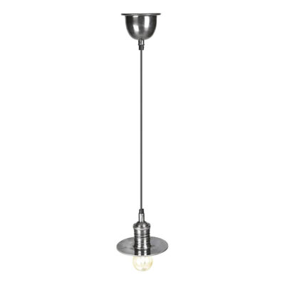 Doverleigh Industrial Ceiling Pendant Antique Silver