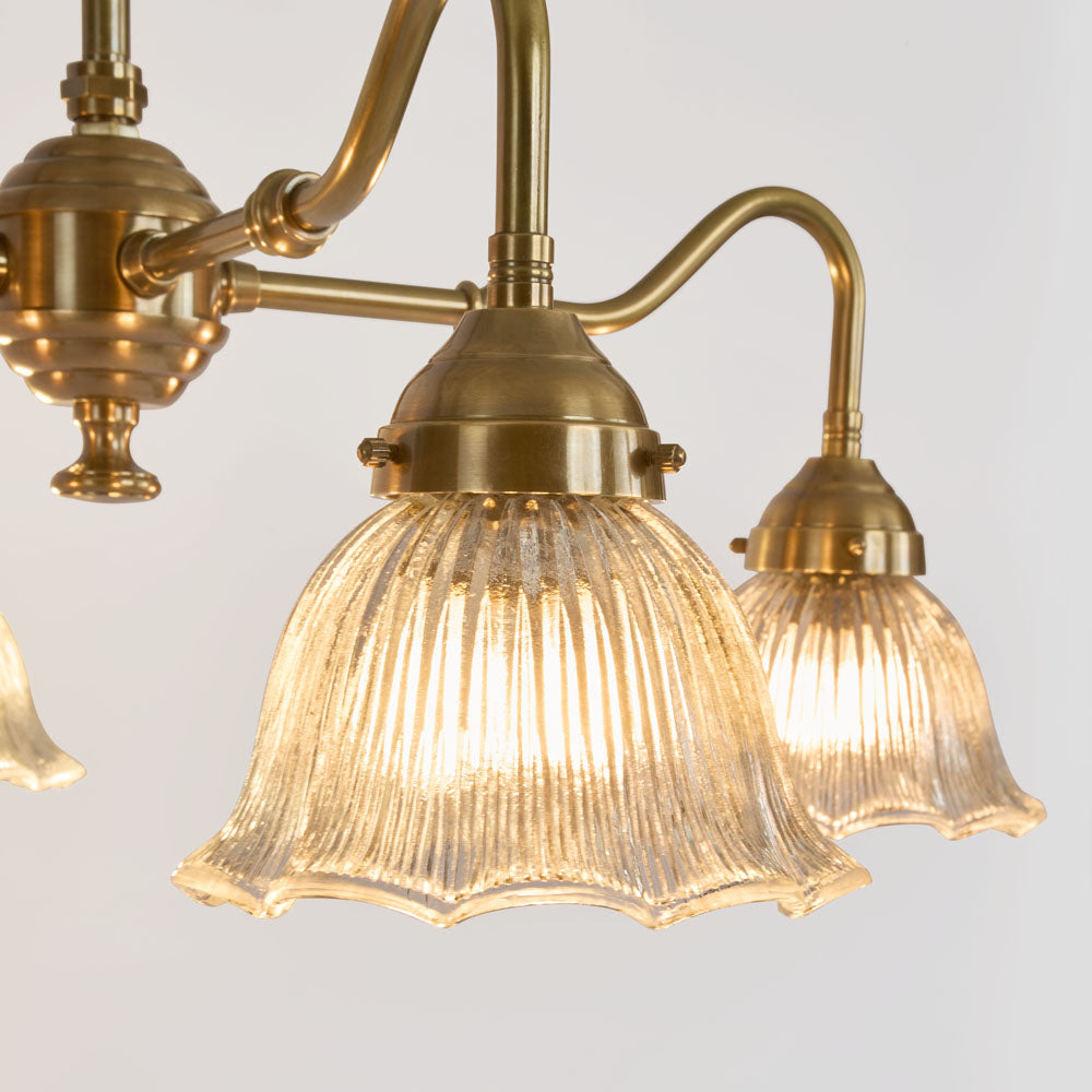 Dulwich French Provincial 4 Arm Ceiling Pendant Antique Brass Dulwich French Provincial 4 Arm Ceiling Pendant Antique Brass