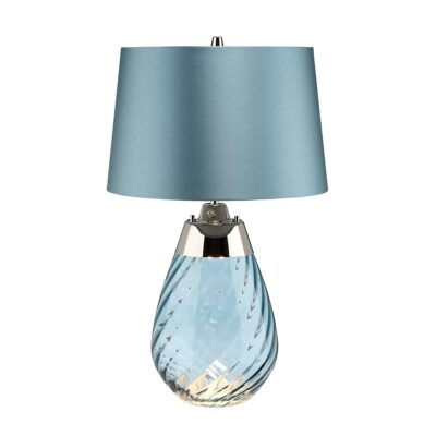 Duskwater Blue French Provincial Table Lamp