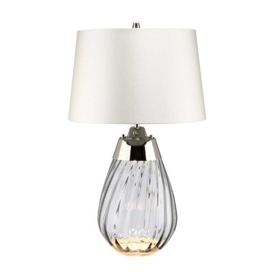 Duskwater Smoke Hamptons Table Lamp Smoke-Tinted Glass
