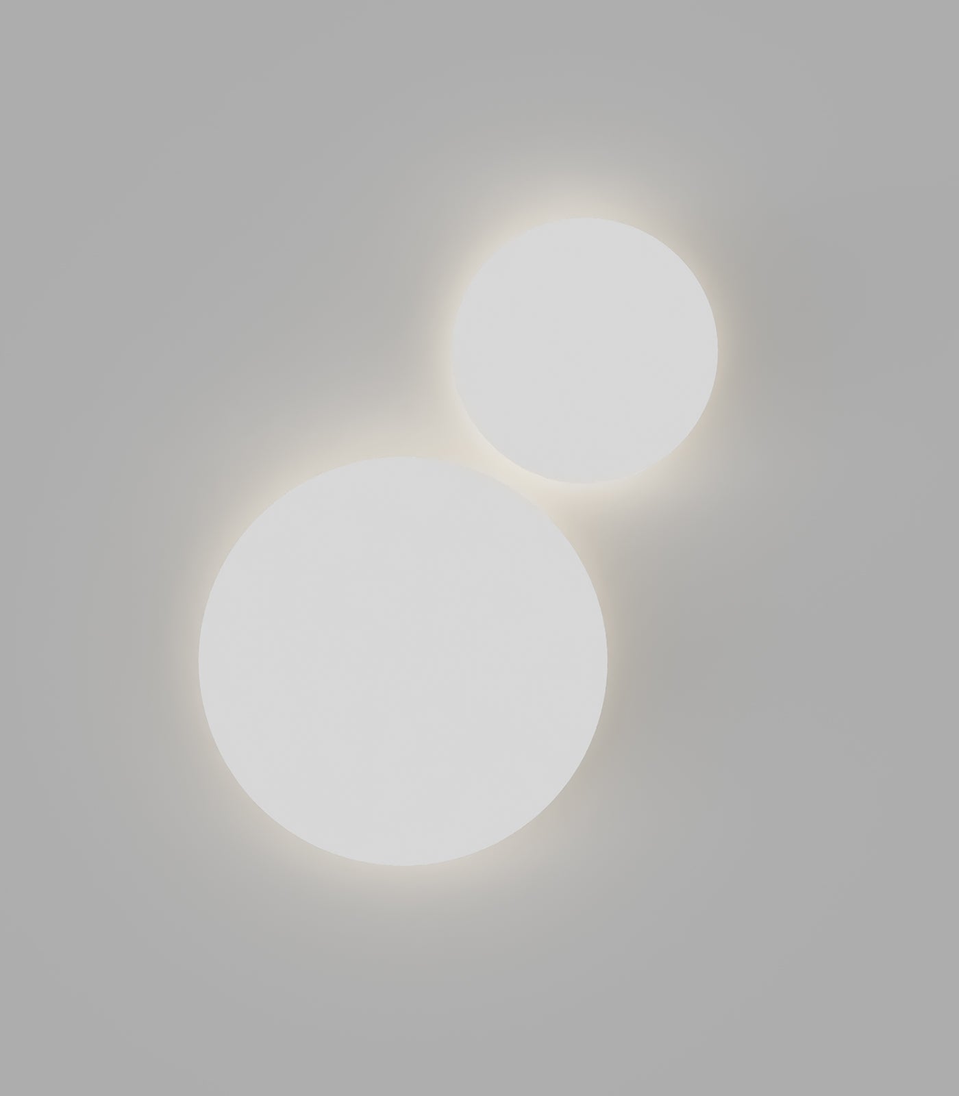 Duskwell Contemporary Disc Wall Light Satin White Duskwell Contemporary Disc Wall Light Satin White