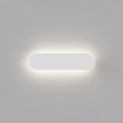 Duskwell Contemporary Long Wall Light Satin White