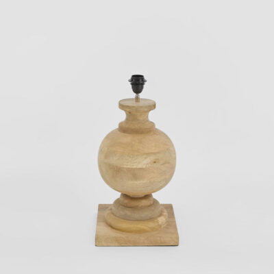 Eastgate French Provincial Table Lamp Base Natural Timber
