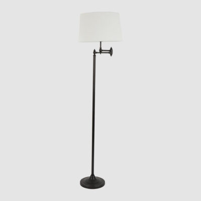 Eastland Hamptons Swing Arm Floor Lamp Base Matte Black
