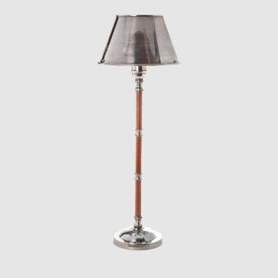 Ellendale French Provincial Table Lamp Antique Silver and Timber