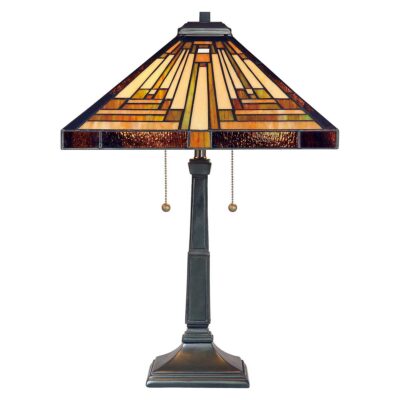 Ellingworth Mission Style Table Lamp Vintage Bronze