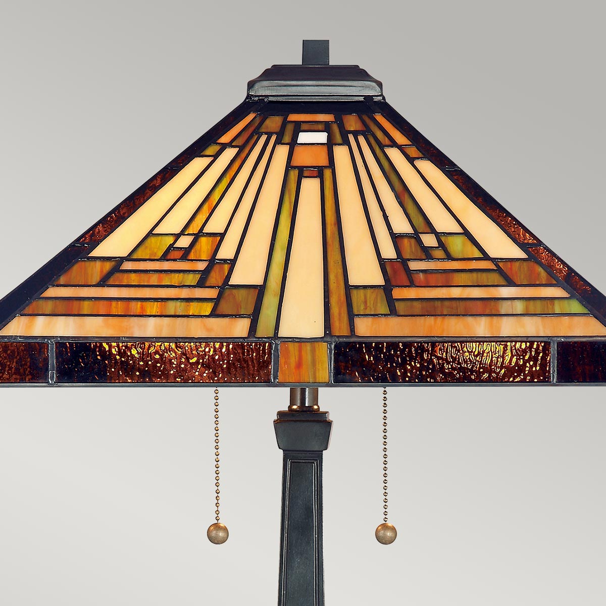 Ellingworth Mission Style Table Lamp Vintage Bronze Ellingworth Mission Style Table Lamp Vintage Bronze — detail view