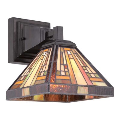 Ellingworth Mission Style Wall Light Vintage Bronze