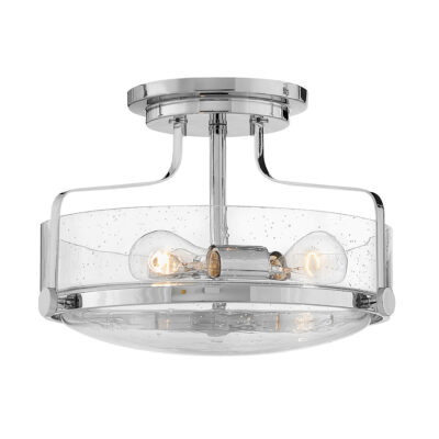 Ellsmere Contemporary Ceiling Semi-Flush Polished Chrome