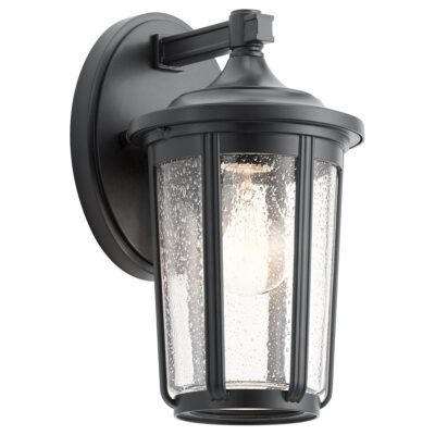 Elmstone Grange Hamptons Outdoor Wall Lantern Black