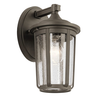 Elmstone Grange Traditional Outdoor Wall Lantern Olde Bronze