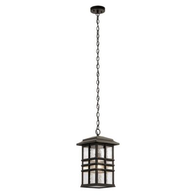Elsworth Court Traditional Chain Lantern Olde Bronze