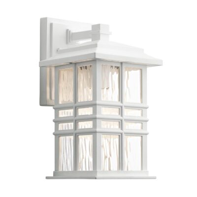 Elsworth Court Traditional Outdoor Wall Light White