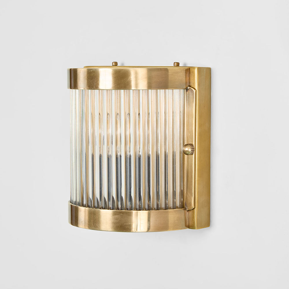 Evergreen Hamptons Wall Light Antique Brass Evergreen Hamptons Wall Light Antique Brass