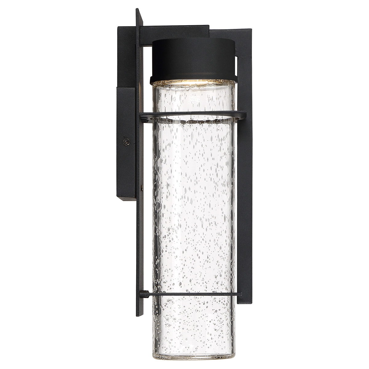Fairholt Park Modern Outdoor Wall Light in Earth Black Fairholt Park Modern Outdoor Wall Light in Earth Black