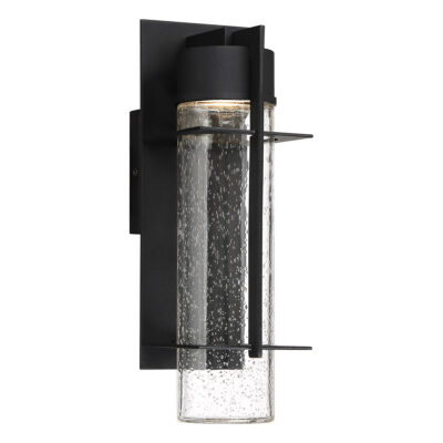 Fairholt Park Modern Outdoor Wall Light in Earth Black