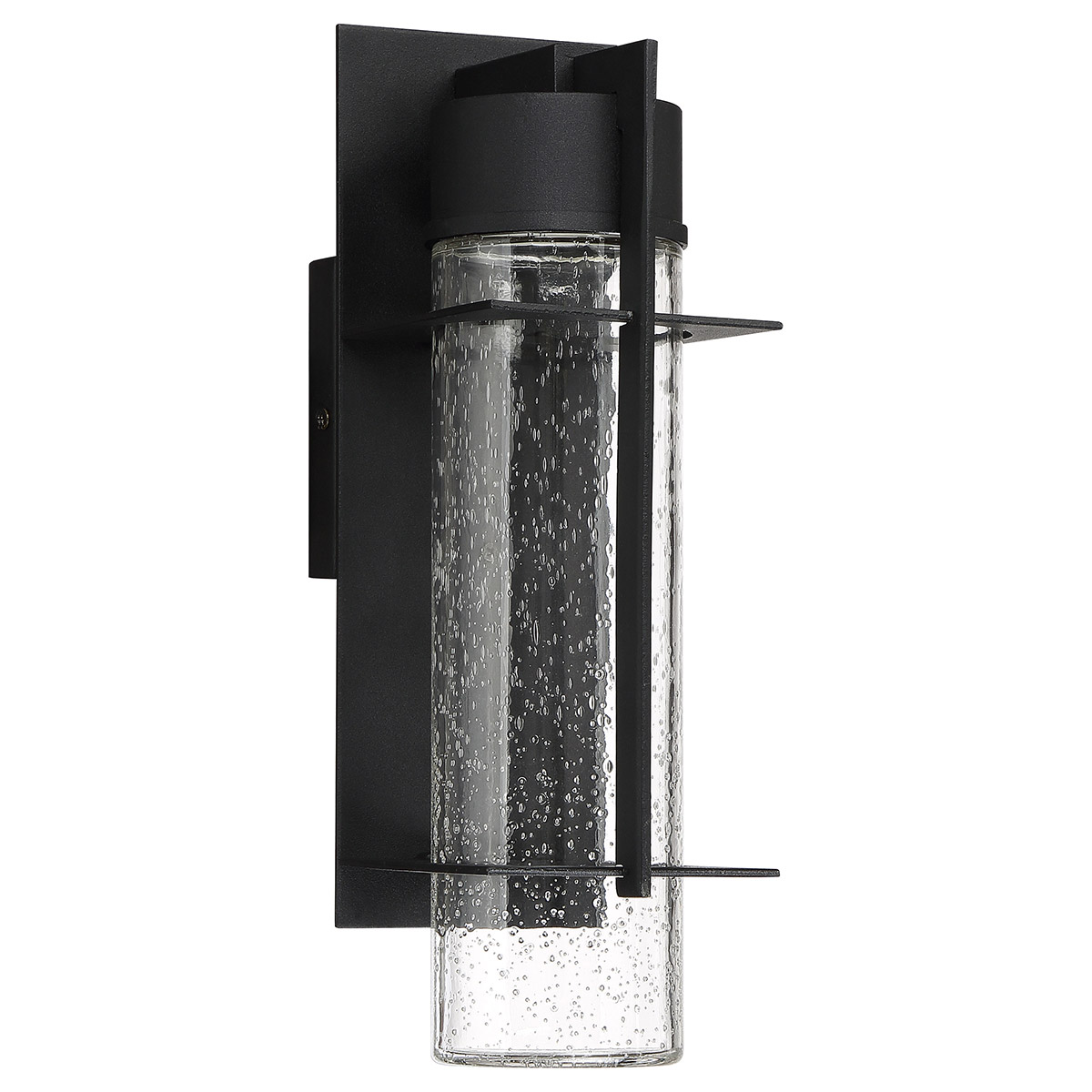 Fairholt Park Modern Outdoor Wall Light in Earth Black Fairholt Park Modern Outdoor Wall Light in Earth Black