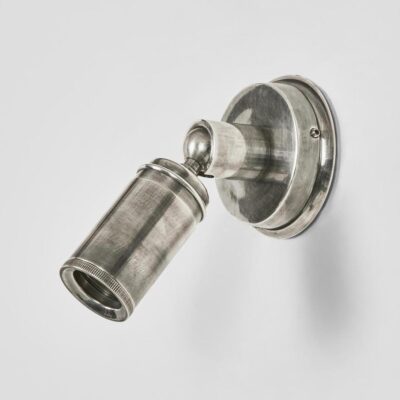 Falconhurst Adjustable Wall Spotlight Antique Silver