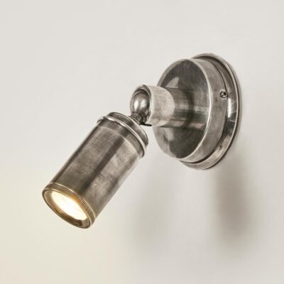 Falconhurst Adjustable Wall Spotlight Antique Silver