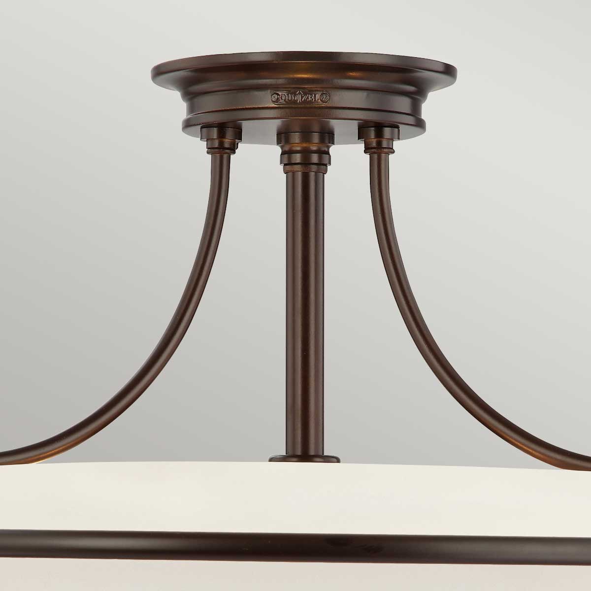 Falconleigh Bronze Ceiling Semi-Flush Falconleigh Bronze Ceiling Semi-Flush — detail view
