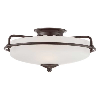 Falconleigh Heritage Ceiling Flush Bronze